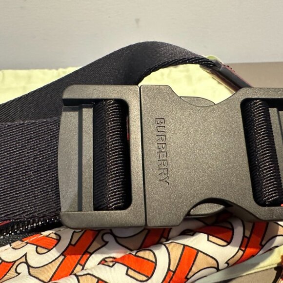 Burberry Bum Bag Monogram Print Medium Vermillion - Picture 3 of 9